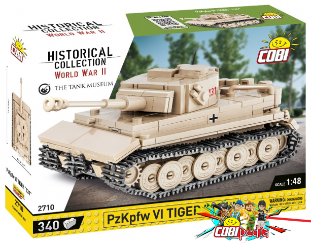 Cobi 2710 PzKpfw VI Tiger "131" (1:48)